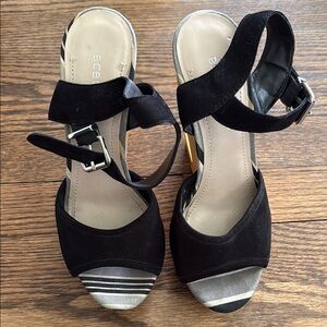 BCBG Black Women's Sandals